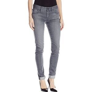 AG Adriano Goldschmied The Nikki Relaxed Skinny Grey Distressed US 24
